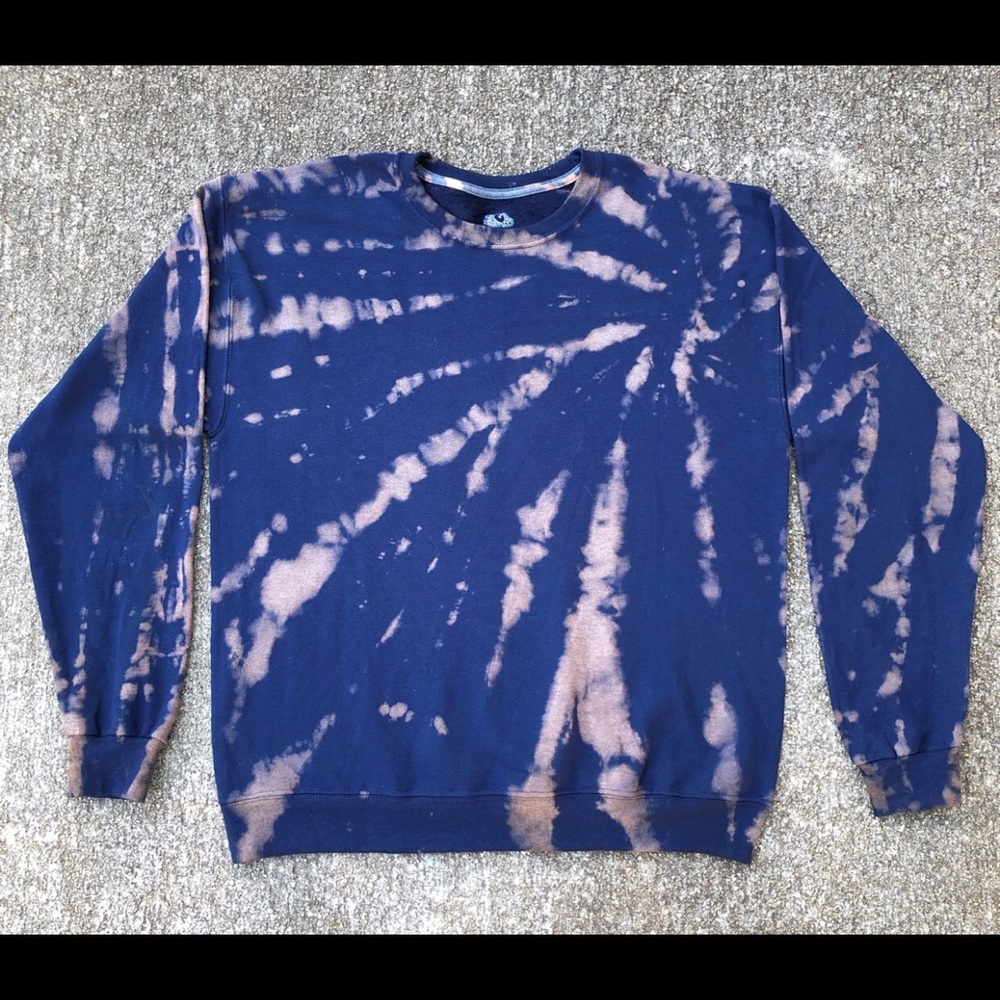 Custom tie dye sweatshirt
